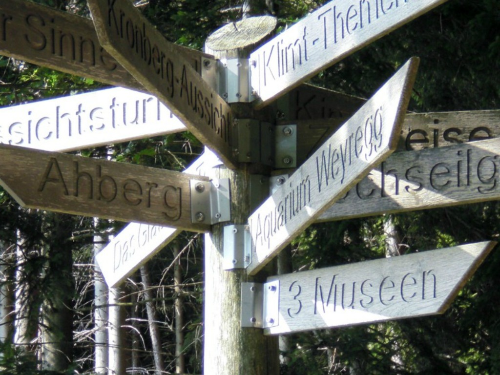 Wegweiser Keltenbaumweg