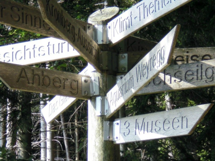 Wegweiser Keltenbaumweg